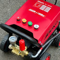 Máy Xịt Rửa Xe DDEKO/DEKO 3500W (lõi đồng) có 4 bánh xe đẩy, Rulô cuộn dây 15m, Lưu lượng 12L/p, BH 8 tháng Chính hãng. 9
