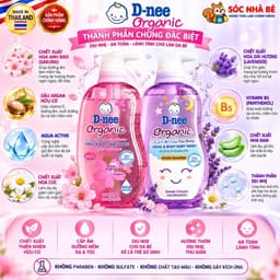 [ NỘI ĐỊA THÁI LAN ]sữa tẵm gội cho bé D-NEE (380ml) 2