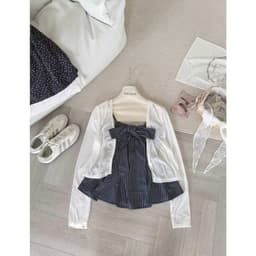 SET ÁO HAI DÂY MIX CARDIGAN THU ĐÔNG XINH XẮN TRẺ TRUNG.CLOTHING MA650066 7