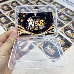 HỎA TỐC HN- In thẻ nhựa PVC, card bo góc loại dày 85*54mm, thẻ nhân viên, card in hình theo yêu cầu. chống nước bền đẹp 9