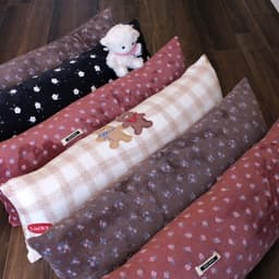 Gối ôm dài nỉ nhung size 30*105 siêu to ôm là thích chất nỉ nhung mền mịn 2