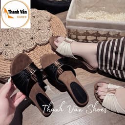 (X0195)Dép cao gót 3 phân phối khoá bản ngang  _Size 35/39_Thanh Vân Shoes_Cao gót/Dép nữ Hottrend 8