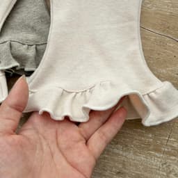 Quần loe cotton zip dày dặn, mềm mịn cho bé gái 2