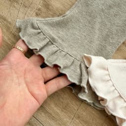 Quần loe cotton zip dày dặn, mềm mịn cho bé gái 3