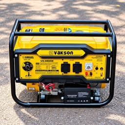 Máy Phát Điện Gia Đình VAKSON 220V – Máy Phát Điện Chạy Xăng 3.0kW/4.0kW Tiết Kiệm Nhiên Liệu-Có Đề 2