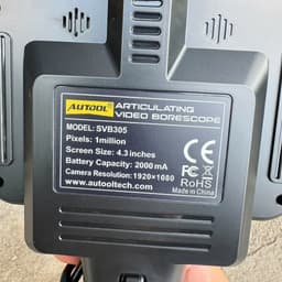 Camera Nội Soi Công Nghiệp AUTOOL SVB305 Cáp Mềm Đầu Xoay 210 Độ - Máy Nội Soi Buồng Đốt Động Cơ Ô Tô Cao Cấp 4