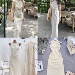 ĐẦM KEM SÁT NÁCH CỔ YẾM THANH LỊCH XUKADRESS 1