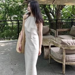 ĐẦM KEM SÁT NÁCH CỔ YẾM THANH LỊCH XUKADRESS 2
