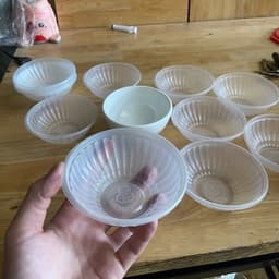 200 bát nhựa ăn cơm ăn chè dùng 1 lần an toàn tiện lợi dễ dàng sử dụng 2