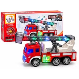 Xe cứu hoả , xe cứu thuơng đồ chơi chạy pin , có đèn ,nhạc xe cứu hoả 3