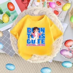 Áo thung in hình 3D bé gái CuTe dành cho bé gái đủ size từ 10kg - 38kg 7