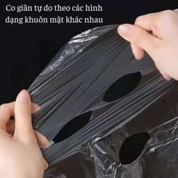 Mặt Nạ Ni Lông Ủ Tê Màng Dưỡng Ẩm Chất Liệu Pe An Toàn Combo 100 Miếng 7