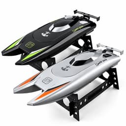 Thuyền đua  [ RC ]điều khiển từ xa tốc độ cao thân thuyền 32cm chống nước kín toàn diện, pin sạc lớn 3