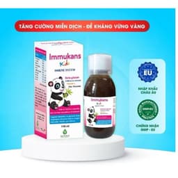 Siro Tăng Đề Kháng Cho Bé IMMUKANS Kids 3in1 – Hỗ Trợ Ăn Ngon, Hô Hấp Khỏe, Nhập Khẩu Italia 150ml 2
