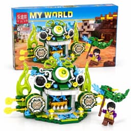 Đồ chơi lắp ráp my word 340 chi tiết , có khay đựng ,đồ chơi xếp hình , phát triển trí tuệ 2