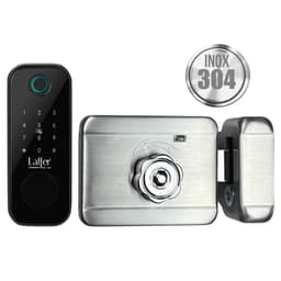 Khoá cổng vân tay Laffer A18, chống nước IP68, siêu nhạy, lưu trữ 100 vân tay, inox 304, bảo hành 24 tháng. 9