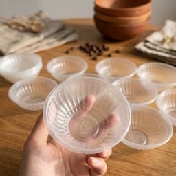500 bát nhựa dùng 1 lần, nhựa nguyên sinh an toàn sức khỏe, thuận tiện cho mọi hoạt động 1