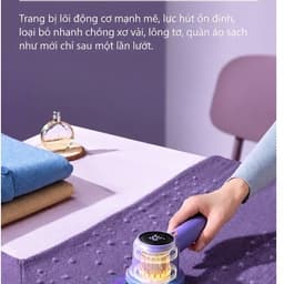 Máy cắt lông xù chính hãng ChiGo -màn hình led thông minh 3 cấp độ sạc,sạc tepy-c lưỡi dao 6 cánh 7