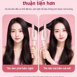 MÁY UỐN TÓC XOĂN TỰ ĐỘNG CHIGO 32MM – 3 MỨC NHIỆT – ĐẦU UỐN PHỦ GỐM CAO CẤP – THIẾT KẾ CHỐNG BỎNG 2