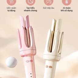 MÁY UỐN TÓC XOĂN TỰ ĐỘNG CHIGO 32MM – 3 MỨC NHIỆT – ĐẦU UỐN PHỦ GỐM CAO CẤP – THIẾT KẾ CHỐNG BỎNG 6