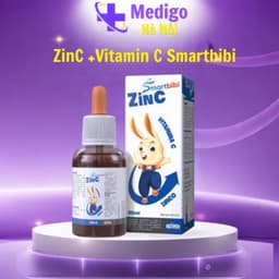 (Quà tặng bé )Kẽm hữu cơ Smartbibi Zinc bổ sung vitamin C giúp bé ăn ngon, giảm ốm vặt 30ml-medigo 2