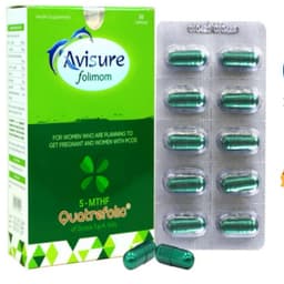 Viên uống bổ trứng đều kinh Avisure Folimom hỗ trợ bổ trứng cho phụ nữ chuẩn bị mang thai 30 viên 3