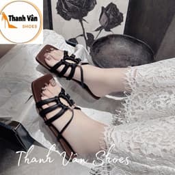 (X0196) Dép bệt nữ quai dây mảnh kéo khoá_Thanh Vân Shoes_Dép nữ/dép thời trang 3