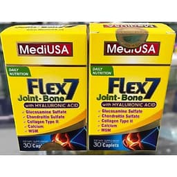MediUSA Flex 7 Joint-Bone ( 30 viên)  Viên bổ xương khớp,giúp tái tạo,phục hồi mô sụn,khớp bị tổn thương.> BUN BUN SHOP 3