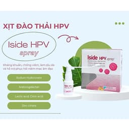 ISIDE HPV Spray hỗ trợ đào thải HPV,Cân Bằng pH, Tăng Đề Kháng ( Gồm 1 Bình Xịt và 14 Vòi Xịt) CHÍNH HÃNG  Italia. 4