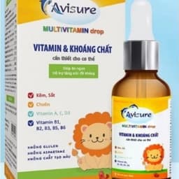 Avisure multivitamin bổ sung vitamin và khoáng chất thiếu yếu cho bé hộp 30 ml 4