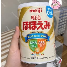 🔥[CHÍNH HÃNG] Sữa Dinh Dưỡng Bổ Sung Meiji Lon 0-1 và 1-3 Nội Địa Nhật 2