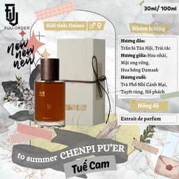 Nước hoa Quan Hạ/ To Summer Chenpi Pu’er - Tuế Cam 2