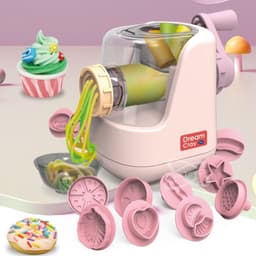 Đồ chơi máy làm mì , kem ,đất nặn ,phụ kiện tạo hình ,đồ chơi thủ công , giải trí cho bé 6