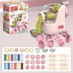 Đồ chơi máy làm mì , kem ,đất nặn ,phụ kiện tạo hình ,đồ chơi thủ công , giải trí cho bé 7