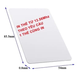 Bộ 10 Thẻ Từ CUID 13.56MHz UID NFC RFID Ghi Lại Nhiều Lần, Thẻ Trắng Sao Chép Khóa Cửa, Thang Máy, Chấm Công 5