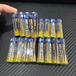 Pin Kiềm Alkaline AA MeloCell 2950mAh cho khoá điện tử vân tay, khóa thông minh, remote, dung lượng hiệu suất cao. 3
