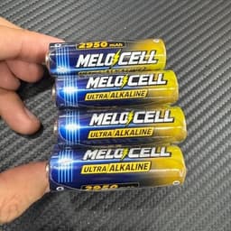 Pin Kiềm Alkaline AA MeloCell 2950mAh cho khoá điện tử vân tay, khóa thông minh, remote, dung lượng hiệu suất cao. 4