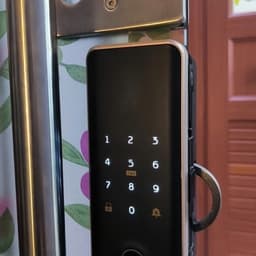 Khóa Điện Tử Cửa Kính Lùa KL02 TTLOCK THÔNG MINH TIẾNG VIỆT – Khóa Vân Tay Cửa Kính Cường Lực Trượt , Mã Số, Thẻ Từ 3