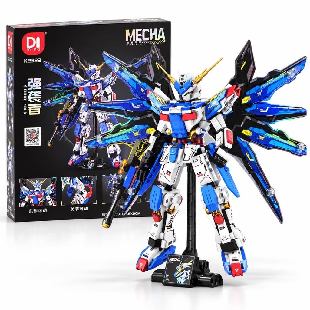 Đồ chơi lắp ráp mecha 450 pcs , đồ chơi lắp ráp robot cho bé trai