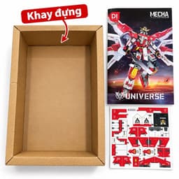 Đồ chơi lắp ráp mecha 450 pcs , đồ chơi lắp ráp robot cho bé trai 5