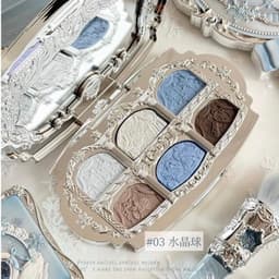 [Sẵn] Bảng Mắt Trang Điểm 6 Màu Flower Knows Snow Ballet Collection Bảng trang điểm Satin sáu màu 6,5g 6