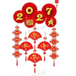 🧧 DECOR TẾT 2027 – BỘ TRANG TRÍ CÂU ĐỐI CHÚC TẾT MAY MẮN, RỘN RÀNG 🧧 7