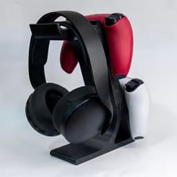 Kệ Để Tay Cầm PS5 Và Tai Nghe Gaming 3D – Giá Đỡ 2 Tay Cầm Chơi Game, Kệ Phụ Kiện Góc Gaming | TB 3D Store 5