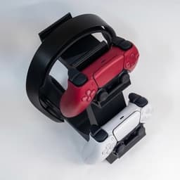 Kệ Để Tay Cầm PS5 Và Tai Nghe Gaming 3D – Giá Đỡ 2 Tay Cầm Chơi Game, Kệ Phụ Kiện Góc Gaming | TB 3D Store 6