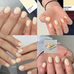 Sơn Gel Thạch Sữa Pastel Căng Bóng, Hồng Nude Trắng Sữa Vàng Bơ Xanh Mint, Màu Nail Hàn Quốc - Mã 21/106/295/296/297/299 5