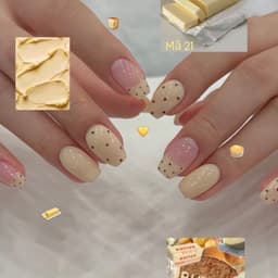 Sơn Gel Thạch Sữa Pastel Căng Bóng, Hồng Nude Trắng Sữa Vàng Bơ Xanh Mint, Màu Nail Hàn Quốc - Mã 21/106/295/296/297/299 8