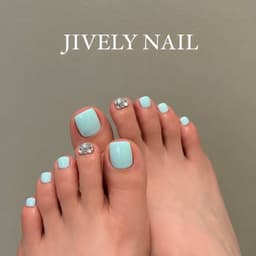 Sơn Gel Xanh Mint Pastel, Xanh Ngọc Sữa Căng Bóng, Màu Sơn Móng Tay Nhẹ Nhàng Phong Cách Hàn Quốc - Mã 14/17 7