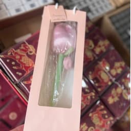 Búa Hoa Tulip Búa Ngải Cứu Đấm Lưng Đả Thông Kinh Lạc Mẫu Hoa Lụa làm quà tặng 4