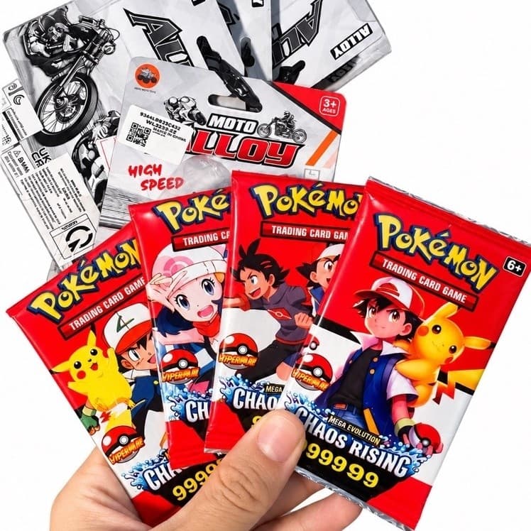 Blindbox thẻ bài pokemon , sưu tầm thẻ bài tỉ lệ trúng thẻ hiếm cao