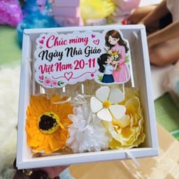 Hộp Quà Đựng Tiền Hoa Đèn LED KÈM TÚI – Món Quà Ý Nghĩa Ngày 8/3,20-10, 20/11 Tặng Mẹ, Thầy Cô, Người Yêu 7